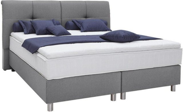 ADA trendline Boxspringbett Fara, mit getuftetem Kopfteil