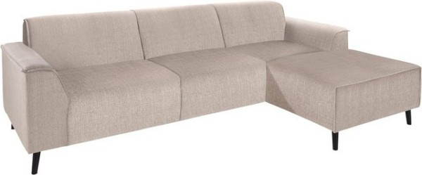 DOMO collection Ecksofa Amora, mit Recamiere, inklusive komfortablem Federkern