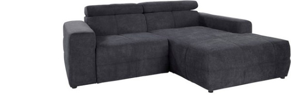 DOMO collection Ecksofa Brandon kleine Ausführung B/T/H: 214/100/80 cm, Mit Kopfteilverstellung, auc