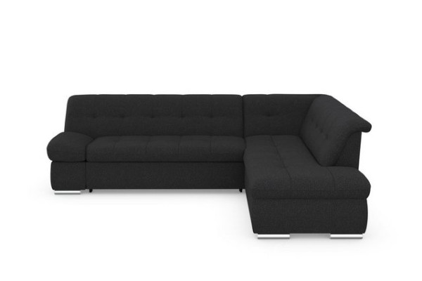 DOMO collection Ecksofa Mona, wahlweise mit Bett- und Armlehnfunktion