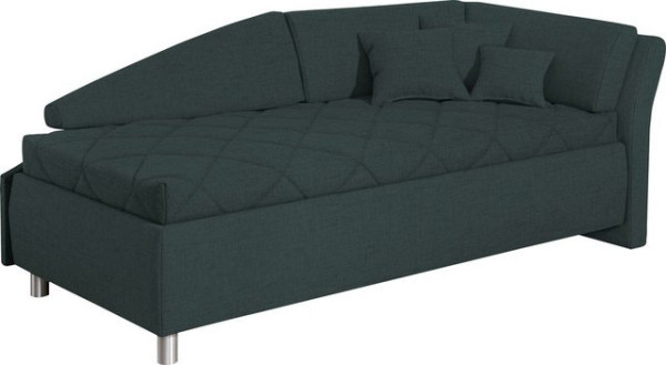 ADA trendline Schlafsofa Lindsay, Bettkasten, Zierkissen-Set aus: 2 Stk. 40x40cm, 1 Stk. 30x30cm