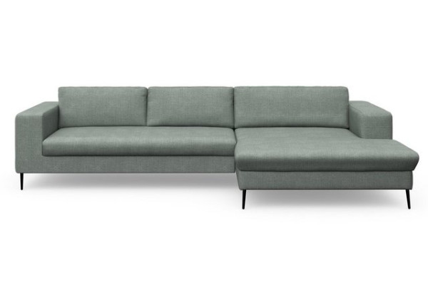 DOMO collection Ecksofa Modica, moderne Optik mit großzügiger Recamière, auch in Cord