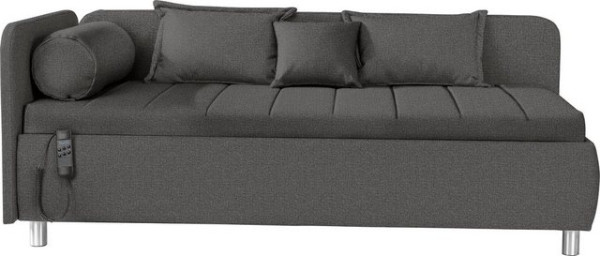 ADA trendline Schlafsofa Kiana, Liegefläche 90/200 cm oder 100/200 cm, Bettkasten, Zierkissen-Set