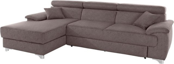 DOMO collection Ecksofa Mira, wahlweise mit Bettfunktion und Bettkasten