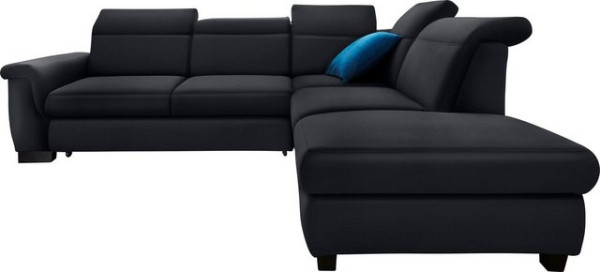 DOMO collection Ecksofa Sully, wahlweise mit Bettfunktion und Kopf- bzw. Rückenverstellung