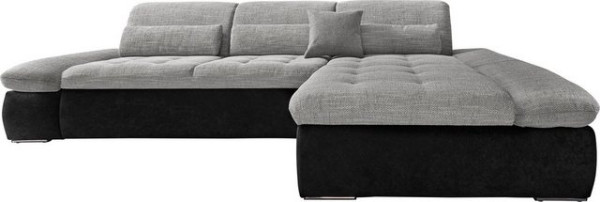 DOMO collection Ecksofa Aldo, mit Recamiere, wahlweise mit Bettfunktion