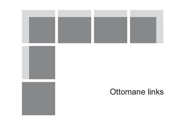 DOMO collection Ecksofa Papenburg, mit Ottomane, wahlweise mit Bettfunktion