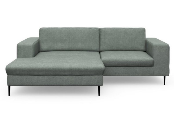 DOMO collection Ecksofa Modica, moderne Optik mit großzügiger Recamière, auch in Cord