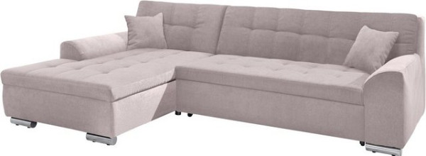 DOMO collection Ecksofa Aversa, wahlweise mit Bettfunktion