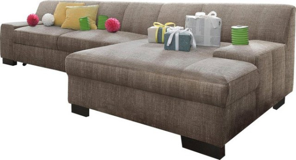 DOMO collection Ecksofa Norma Top, wahlweise mit Bettfunktion