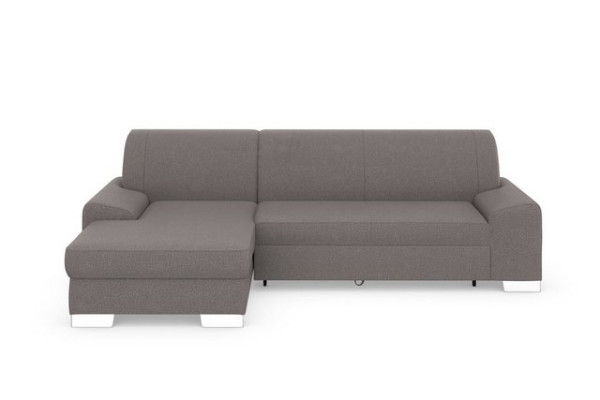 DOMO collection Ecksofa Anzio, wahlweise mit Bettfunktion und Federkern