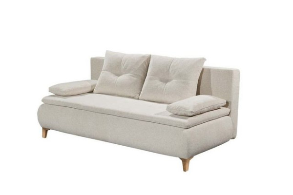 ED EXCITING DESIGN Schlafsofa, Magnus Schlafsofa Schlafcouch Polstergarnitur 200x158 cm Beige