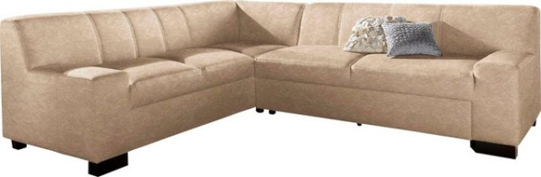 DOMO collection Ecksofa Norma, wahlweise mit Bettfunktion