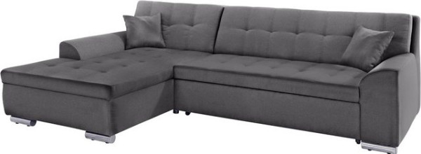 DOMO collection Ecksofa Aversa, wahlweise mit Bettfunktion