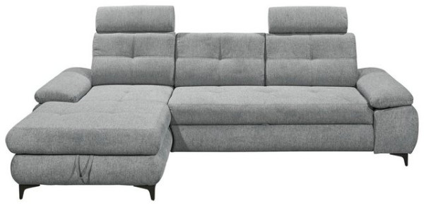 ED EXCITING DESIGN Ecksofa Altona, 2 Teile, Frei stellbar, Bettfunktion, Stauraum, Arm- und Kopfstüt