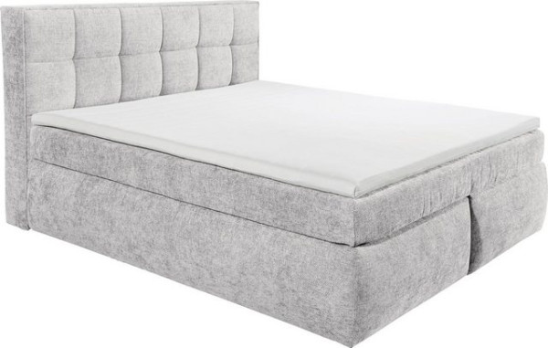 ED EXCITING DESIGN Boxspringbett Michigan, Duo-Matratze - mit Kokosmatte, Filzabdeckung