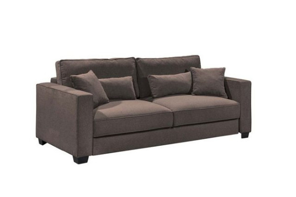 ED EXCITING DESIGN Schlafsofa, Melvin Schlafsofa Schlafcouch Polstergarnitur 198x165 cm Braun