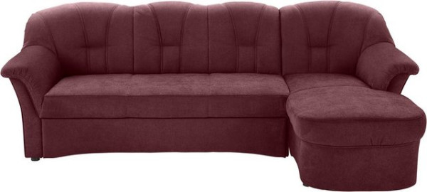 DOMO collection Ecksofa Papenburg, in großer Farbvielfalt, wahlweise mit Bettfunktion