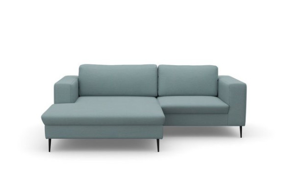 DOMO collection Ecksofa Modica, moderne Optik mit großzügiger Recamière, auch in Cord