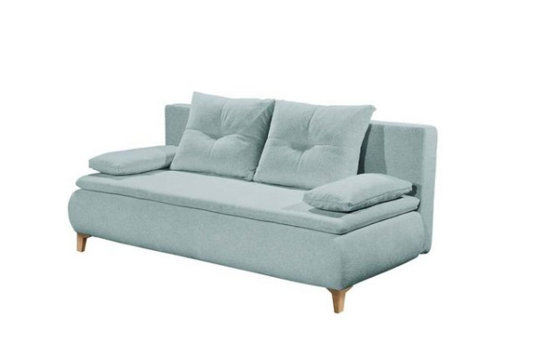 ED EXCITING DESIGN Schlafsofa, Magnus Schlafsofa Schlafcouch Polstergarnitur 200x158 cm Türkis