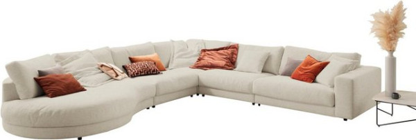 3C Candy Ecksofa Enisa II, incl. 3 Flatterkissen, wahlweise mit Flecken-Schutz-Bezug Easy care