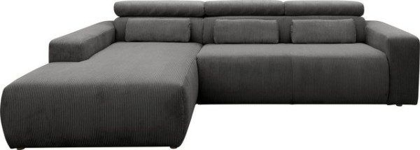 DOMO collection Ecksofa Brandon große Ausführung B/T/H: 289/177/80 cm