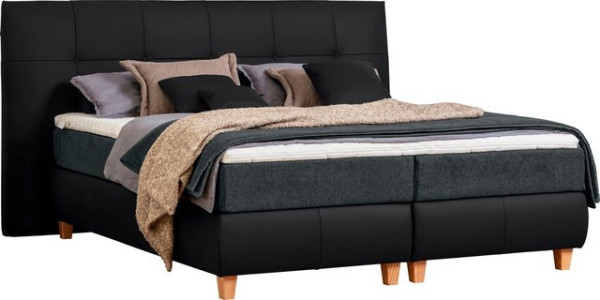 ADA trendline Boxspringbett Luella, ADA trendline Boxspringbett, inkl. Matratze und Viscoschaum-Topp