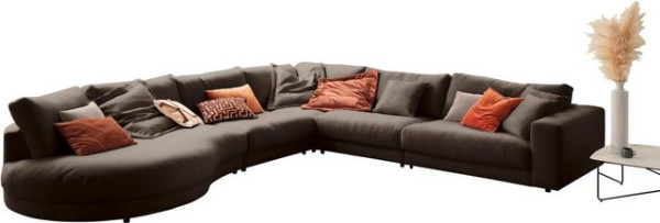 3C Candy Ecksofa Enisa II, incl. 3 Flatterkissen, wahlweise mit Flecken-Schutz-Bezug Easy care