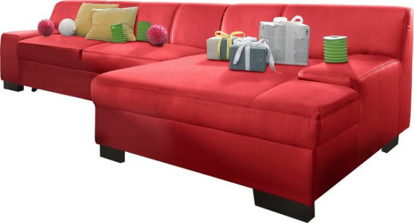 DOMO collection Ecksofa Norma, wahlweise mit Bettfunktion