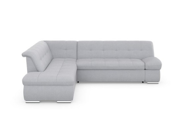 DOMO collection Ecksofa Mona, wahlweise mit Bett- und Armlehnfunktion