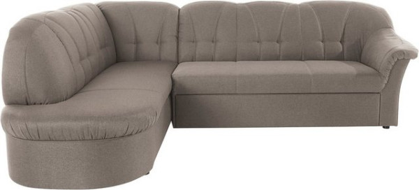 DOMO collection Ecksofa Pegnitz, wahlweise mit Bettfunktion