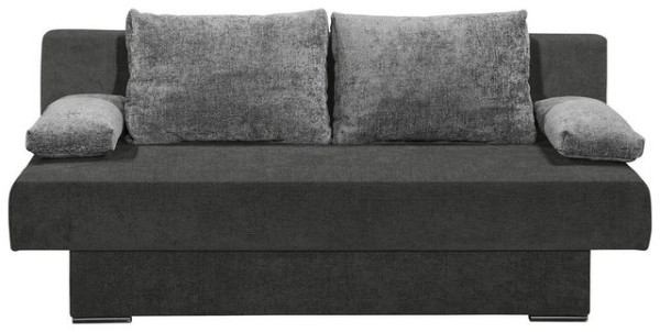 ED EXCITING DESIGN Schlafsofa Bettina, 1 Teile, frei stellbar, Bettkasten, Schlaffunktion, mit Rücke