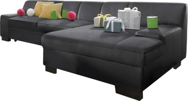 DOMO collection Ecksofa Norma, wahlweise mit Bettfunktion