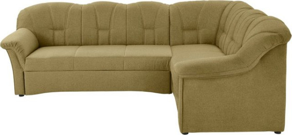 DOMO collection Ecksofa Papenburg B/T/H: 242/190/84 cm, wahlweise mit Bettfunktion, Langer Schenkel