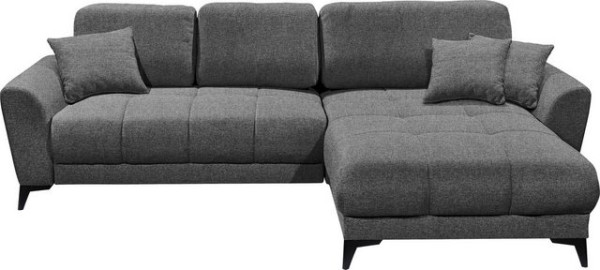 ED EXCITING DESIGN Ecksofa Bern, 2 Teile, frei im Raum stellbar, mit Bettkasten, mit Schlaffunktion