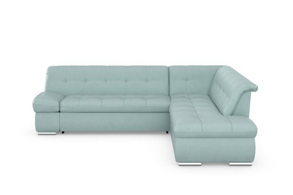 DOMO collection Ecksofa Mona, wahlweise mit Bett- und Armlehnfunktion