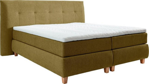 ADA trendline Boxspringbett Luella, ADA trendline Boxspringbett, inkl. Matratze und Viscoschaum-Topp