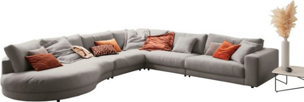 3C Candy Ecksofa Enisa II, incl. 3 Flatterkissen, wahlweise mit Flecken-Schutz-Bezug Easy care