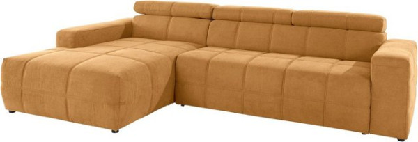 DOMO collection Ecksofa Brandon große Ausführung B/T/H: 289/177/80 cm