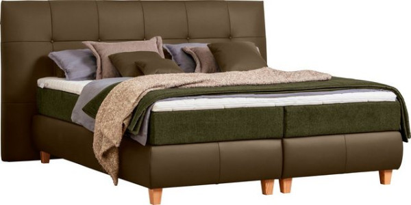 ADA trendline Boxspringbett Luella, ADA trendline Boxspringbett, inkl. Matratze und Viscoschaum-Topp