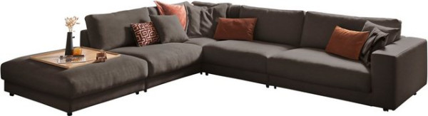 3C Candy Ecksofa Enisa II, incl. 3 Flatterkissen, wahlweise mit Flecken-Schutz-Bezug Easy care