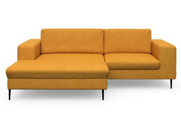 DOMO collection Ecksofa Modica, moderne Optik mit großzügiger Recamière, auch in Cord