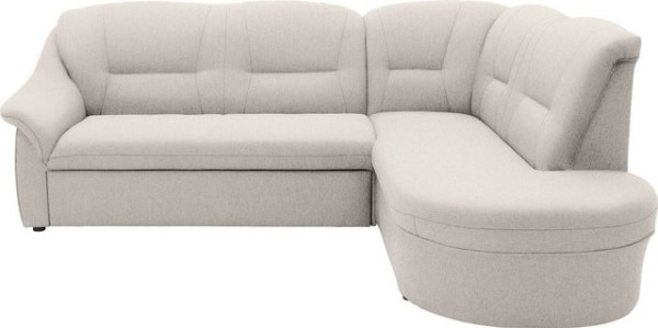 DOMO collection Ecksofa Faenza, DOMO collection Ecksofa, mit Ottomane, wahlweise mit Bettfunktion