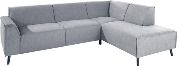 DOMO collection Ecksofa Amora, mit Ottomane, inklusive komfortablen Federkerns