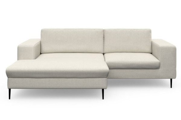 DOMO collection Ecksofa Modica, moderne Optik mit großzügiger Recamière, auch in Cord