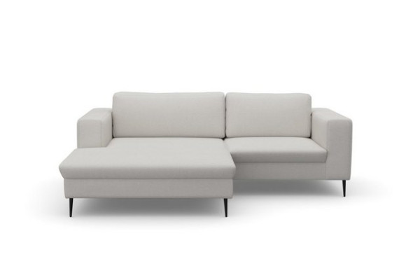 DOMO collection Ecksofa Modica, moderne Optik mit großzügiger Recamière, auch in Cord