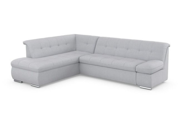 DOMO collection Ecksofa Mona, wahlweise mit Bett- und Armlehnfunktion