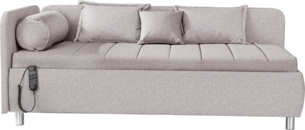 ADA trendline Schlafsofa Kiana, Liegefläche 90/200 cm oder 100/200 cm, Bettkasten, Zierkissen-Set