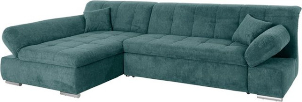 DOMO collection Ecksofa Mona, wahlweise mit Bettfunktion