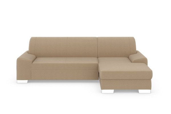 DOMO collection Ecksofa Anzio, wahlweise mit Bettfunktion und Federkern